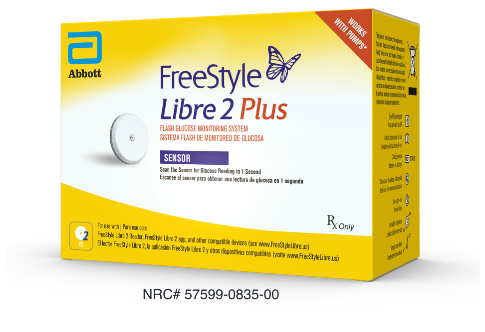 FreeStyle Libre 2 Plus product packaging