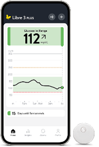 FreeStyle Libre 3 sensor and mobile app