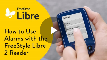 FreeStyle Libre 2 reader alarms
