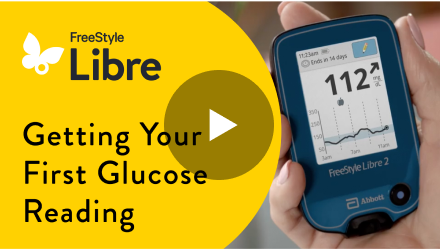 The first glucose reading