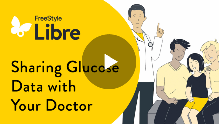 Sharing glucose data with your doctor