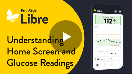 Viewing your glucose on the FreeStyle Libre 3 app